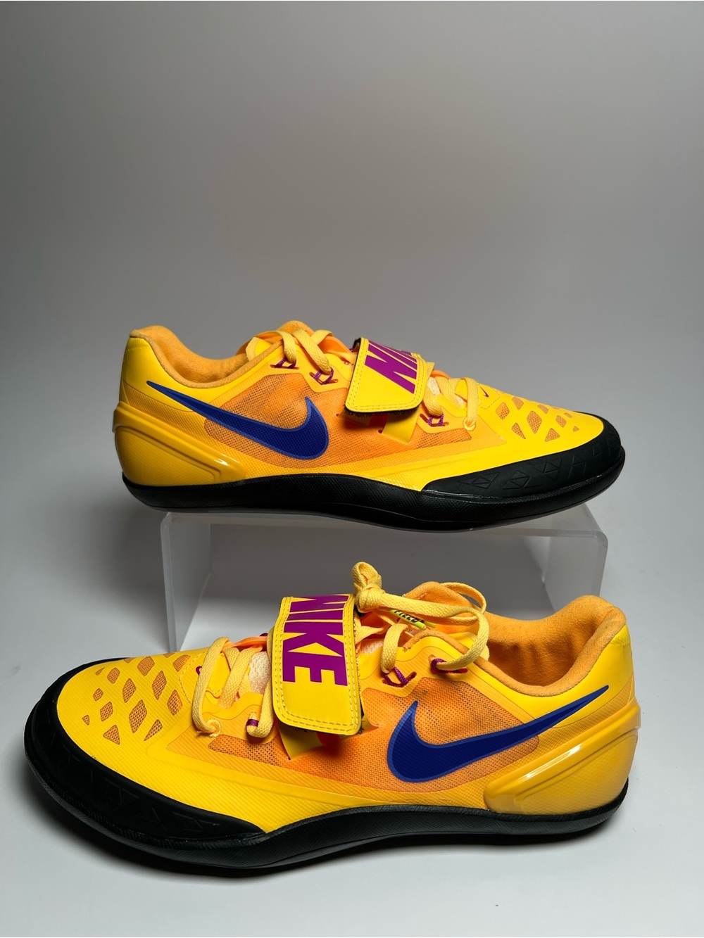 Nike Zoom Rotational 6 Throwing Shoes Yellow Purple FZ9606-800 Mens Size